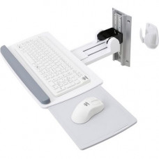 Ergotron Neo-Flex Wall Mount for Mouse, Keyboard - White - 5 lb Load Capacity 45-403-062