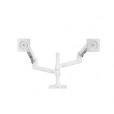 Ergotron Mounting Arm for Monitor - White - 2 Display(s) Supported24" Screen Support - 40 lb Load Capacity 45-492-216