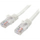 Startech.Com 7ft White Snagless Cat5e UTP Patch Cable - Category 5e - 7 ft - 1 x RJ-45 Male Network - 1 x RJ-45 Male Network - White - RoHS Compliance 45PATCH7WH