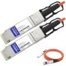 AddOn Dell 470-ABPL Compatible TAA Compliant 100GBase-AOC QSFP28 to QSFP28 Direct Attach Cable (850nm, MMF, 50m) - 100% compatible and guaranteed to work - TAA Compliance 470-ABPL-AO