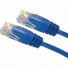 4XEM 1FT Cat5e Molded RJ45 UTP Network Patch Cable (Blue) - 1 ft Category 5e Network Cable for Network Device, Notebook - First End: 1 x RJ-45 Male Network - Second End: 1 x RJ-45 Male Network - Patch Cable - Blue - 1 Pack 4XC5EPATCH1BL