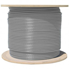 4XEM Cat7 Bulk Cable (Grey) - 1000 ft Category 7 Network Cable for Network Device, Home Theater System, Desktop Computer - Bare Wire - Bare Wire - 1.2 Gbit/s - Shielding - CM - 23 AWG - Gray 4XCAT71000GR