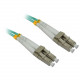 4XEM 20M AQUA Multimode LC To LC 50/125 Duplex Fiber Optic Patch Cable - Fiber Optic for Network Device - 65.62 ft - 2 x LC Male Network - 2 x LC Male Network - Aqua Blue 4XFIBERLCLC20M