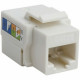 4XEM 10 pack Cat5e RJ45 Keystone Jack UTP 110-Type (White) - 10 Pack - 1 x RJ-45 Female - White 4XKJC5EWH10PK