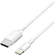 4XEM USB 3.1 Type-C to 8-Pin Lightning Cable - 6FT - 6 ft Lightning/USB Data Transfer Cable for iPhone, iPod, iPad - First End: 1 x Type C Male USB - Second End: 1 x Lightning Male Proprietary Connector - White 4XUSBC8PIN6