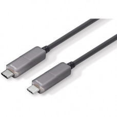 4XEM 35M Fiber USB Type-C Cable 4K@60HZ 21.6 Gbps - 114.83 ft Fiber Optic A/V Cable for Monitor, Audio/Video Device, Mobile Device - First End: 1 x USB Type C Male Audio/Video - Second End: 1 x USB Type C Male Audio/Video - 21.6 Gbit/s - Supports up to 19