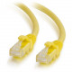 C2g 7ft Cat6a Snagless Unshielded (UTP) Network Patch Ethernet Cable-Yellow - 7 ft Category 6a Network Cable for Network Adapter, Hub, Switch, Router, Modem, Patch Panel, Network Device - First End: 1 x RJ-45 Male - Second End: 1 x RJ-45 Male Network - 10