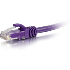 C2g 50ft Cat6a Snagless Unshielded UTP Network Patch Ethernet Cable-Purple - 50 ft Category 6a Network Cable for Network Adapter, Hub, Switch, Router, Modem, Patch Panel, Network Device - First End: 1 x RJ-45 Male - Second End: 1 x RJ-45 Male Network - 10