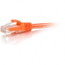 C2g 15ft Cat6a Snagless Unshielded UTP Network Patch Ethernet Cable-Orange - 15 ft Category 6a Network Cable for Network Adapter, Hub, Switch, Router, Modem, Patch Panel, Network Device - First End: 1 x RJ-45 Male - Second End: 1 x RJ-45 Male Network - 10