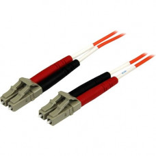 Startech.Com 3m Fiber Optic Cable - Multimode Duplex 50/125 - OFNP Plenum - LC/LC - OM2 - LC to LC Fiber Patch Cable - 9.84 ft Fiber Optic Network Cable for Network Device - First End: 2 x LC Male Network - Second End: 2 x LC Male Network - Patch Cable - 
