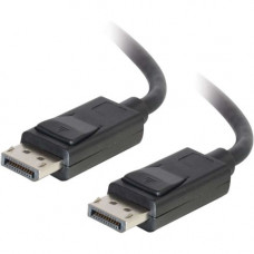 C2g 10ft 8K DisplayPort Cable - 4K to 8K DisplayPort Cable - M/M - DisplayPort for Notebook, Monitor, Audio/Video Device - 10 ft - 1 x DisplayPort Male Digital Audio/Video - 1 x DisplayPort Male Digital Audio/Video - Black - TAA Compliance 54402