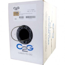 C2g 1000ft Cat6 Bulk Ethernet Network Cable-Solid UTP-Plenum CMP Gray TAA - Category 6 for Network Device - 1000 ft - Bare Wire - Bare Wire - Gray - TAA Compliance 56020