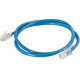 C2g Quiktron Value Series - Patch cable - RJ-45 (M) to RJ-45 (M) - 5 ft - CAT 6 - stranded - blue 566-110-005