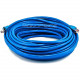 Monoprice 75FT 24AWG Cat6A 500MHz STP Ethernet Bare Copper Network Cable - Blue - 75 ft Category 6a Network Cable for Network Device - First End: 1 x RJ-45 Network - Male - Second End: 1 x RJ-45 Network - Male - Shielding - Blue 5906