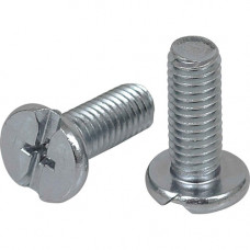 Intellinet 12-24 Cage Nut Set - Cage Nut, Screw, Washer - 12 - Phillips - 1 Jar 715157