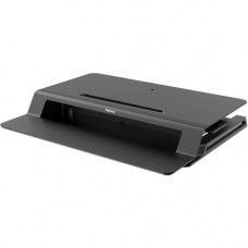 Fellowes Lotus&trade; LT Sit-Stand - 7.6" Height x 34.4" Width - Desktop - Black 8215001