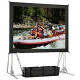 Da-Lite Fast-Fold Truss Frame Portable Projection Screen - 120" x 156" - Dual Vision - TAA Compliance 84863