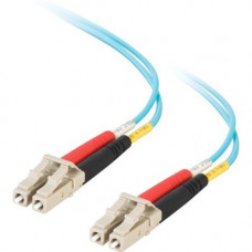 C2g Quiktron Value Series - Patch cable - LC multi-mode (M) to LC multi-mode (M) - 10 m - fiber optic - duplex - 50 / 125 micron - aqua 852-LL2-033