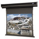 Da-Lite Tensioned Contour 88505L Electric Projection Screen - 180" - 4:3 - Wall Mount, Ceiling Mount - 108" x 144" - Da-Mat - GREENGUARD, TAA Compliance 88505L