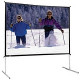 Da-Lite Fast-Fold Deluxe Screen System - 72" x 96" - Da-Tex - 120" Diagonal - TAA Compliance 88633