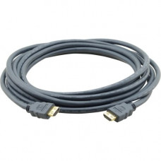 Kramer HDMI (M) to HDMI (M) Cable with Ethernet - 6 ft HDMI A/V Cable for DVD Player, Set-top Box, Monitor, Plasma, TV, Audio/Video Device - First End: 1 x - Second End: 1 x - Supports up to 4096 x 2160 97-01213006