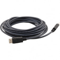 Kramer Flexible DisplayPort (M) to DisplayPort (M) Cable - 6 ft DisplayPort A/V Cable for Audio/Video Device - First End: 1 x DisplayPort Male Digital Audio/Video - Second End: 1 x DisplayPort Male Digital Audio/Video - Supports up to 3840 x 2160 97-17170