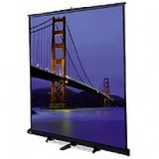 Da-Lite Floor Model C Portable Projection Screen - 43" x 57" - Matte White - 72" Diagonal 97219