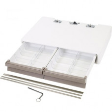 Ergotron CareFit Pro Double Drawer - 2 lb Weight Capacity - White, Warm Gray 98-486