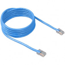 Belkin Cat 5E Patch Cable - RJ-45 Male - RJ-45 Male - 50ft - Blue A3L781-50BL-CDW