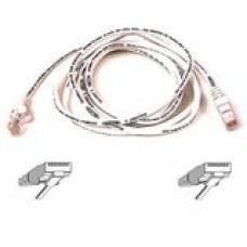 Belkin Cat5e Patch Cable - RJ-45 Male Network - RJ-45 Male Network - 4ft - White - TAA Compliance A3L791-04-WHT