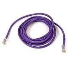 Belkin Cat5e Patch Cable - RJ-45 Male - RJ-45 Male - 14ft - Purple A3L791-14-PUR