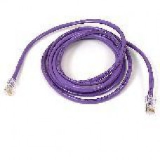 Belkin Cat5e Patch Cable - RJ-45 Male - RJ-45 Male - 15ft - Purple A3L791-15-PUR