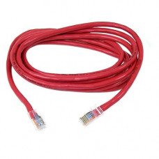 Belkin UTP Cat5e Cable - RJ-45 Male - RJ-45 Male - 15ft - Red A3L791-15-RED