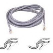 Belkin Cat. 5E UTP Patch Cable - RJ-45 Male - RJ-45 Male - 15ft - Gray A3L791-15