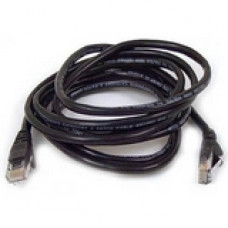 Belkin Cat5e Patch Cable - RJ-45 Male - RJ-45 Male - 35ft - Black A3L791-35-BLK-S