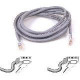 Belkin Cat. 5E Plenum STP Patch Cable - RJ-45 Male - RJ-45 Male - 50ft A3L791-50-P-H