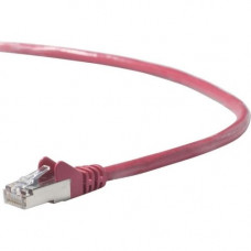 Belkin Cat. 5e Patch Cable - RJ-45 Male - RJ-45 Male - 14ft - TAA Compliance A3L791B14-RED-S