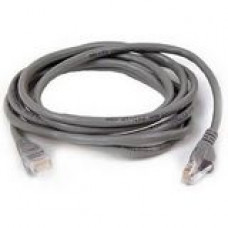 Belkin Cat. 5E UTP Patch Cable - RJ-45 Male - RJ-45 Male - 50ft - Gray - TAA Compliance A3L791B50-S