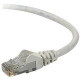 Belkin High Performance Cat. 6 UTP Patch Cable - RJ-45 Male - RJ-45 Male - 1ft - Gray A3L980-01-S