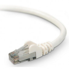 Belkin Cat. 6 UTP Patch Cable - RJ-45 Male - RJ-45 Male - 1ft - White - TAA Compliance A3L980-01-WHT-S