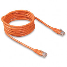 Belkin High Performance Cat. 6 UTP Network Patch Cable - RJ-45 Male - RJ-45 Male - 24.02" - Orange - TAA Compliance A3L980-02-ORG-S
