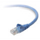 Belkin Cat. 6 UTP Network Patch Cable - RJ-45 Male - RJ-45 Male - 2.95ft - Blue A3L980-03-BLU
