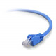 Belkin High Performance Cat. 6 UTP Network Patch Cable - RJ-45 Male - RJ-45 Male - 5.91" - Blue A3L980-06IN-BLS