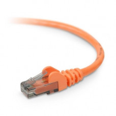 Belkin Cat.6 Patch Cable - RJ-45 Male - RJ-45 Male - 8ft - Orange A3L980-08-ORG-S