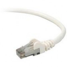 Belkin Cat6 Network Cable - RJ-45 Male Network - RJ-45 Male Network - 9ft - White A3L980-09-WHT-S