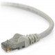 Belkin Cat.6 Patch Cable - RJ-45 Male - RJ-45 Male - 12ft - Gray A3L980-12-S