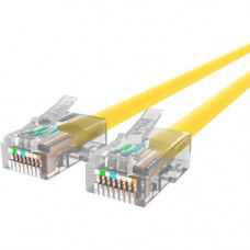 Belkin Cat.6 Cable - RJ-45 Male Network - RJ-45 Male Network - 12ft - Yellow A3L980-12-YLW