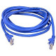 Belkin Cat. 6 Patch Cable - RJ-45 Male - RJ-45 Male - 18ft - Blue - TAA Compliance A3L980-18-BLU-S