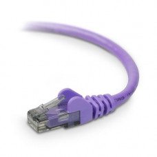 Belkin Cat. 6 UTP Patch Cable - RJ-45 Male - RJ-45 Male - 20ft - Purple - TAA Compliance A3L980-20-PUR-S