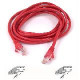 Belkin Cat5e Patch Cable - RJ-45 Male - RJ-45 Male - 6ft - Red A3X126-06-RED